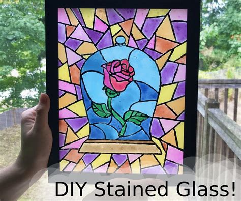 DIY Stained Glass! : 5 Steps (with Pictures) - Instructables