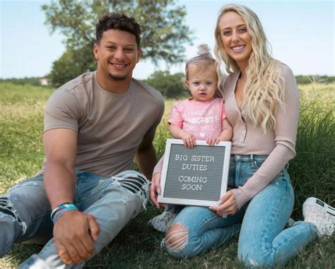 Patrick Mahomes, wife Brittany Matthews expecting their second child