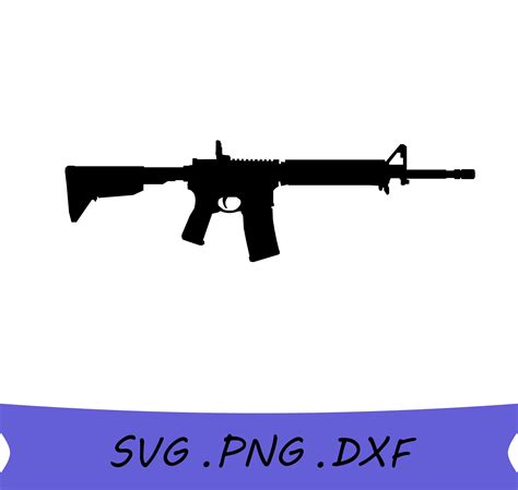 AR15 SVG AR-15 SVG Gun Svg M-16 Svg M-4 Svg Gun Vector - Etsy Ireland