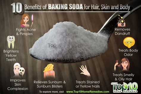 10 Benefits of Baking Soda for Hair, Skin and Body | Top 10 Home Remedies