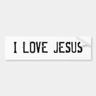 I Love Jesus Stickers | Zazzle