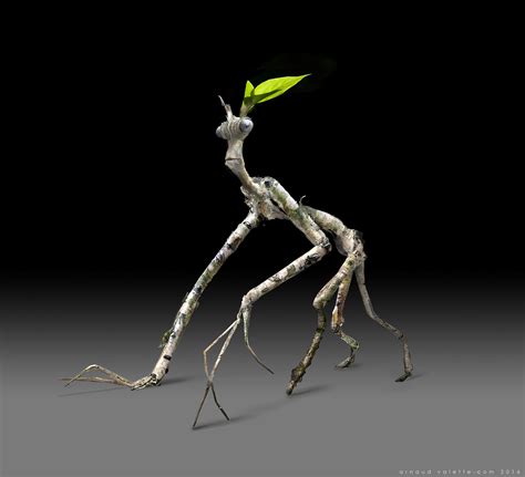 ArtStation - The Bowtruckle for 'Fantastic Beasts'