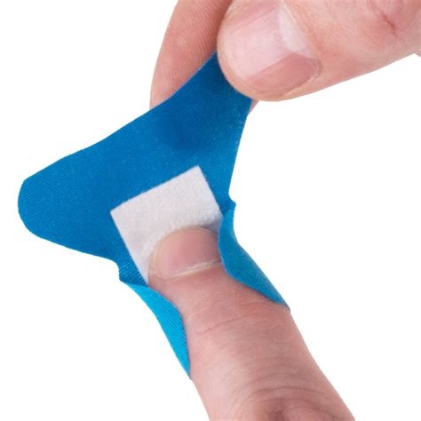 Blue Woven Adhesive Fingertip Bandage - 50 / Box (MFR Item: 66050)