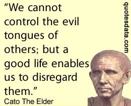 Cato the elder Quotes