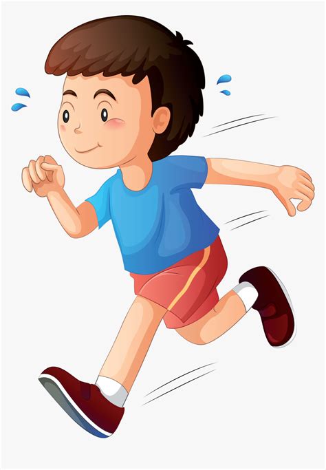 Marathon Runner Clipart Kids