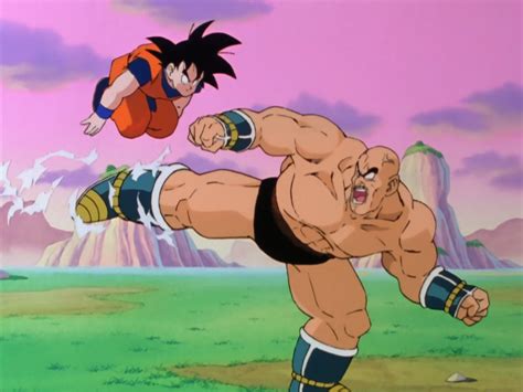 Son Goku vs. Nappa | Dragon Ball Wiki | FANDOM powered by Wikia