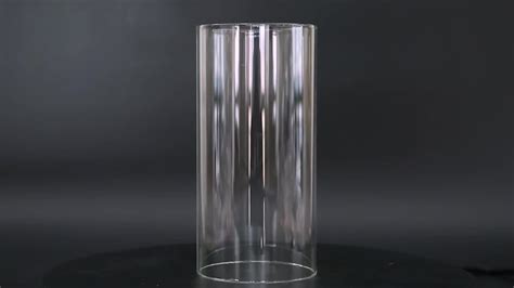 Customized Cylinder Borosilicate Glass Lamp Shade Tube - Buy Cylinder ...