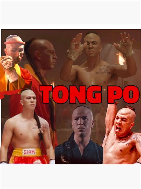 "Kickboxer Tong Po" Poster for Sale by Denofwonder93 | Redbubble