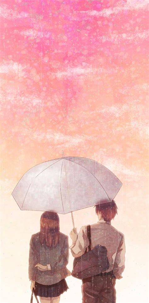 Download Free 100 + anime couple rain Wallpapers