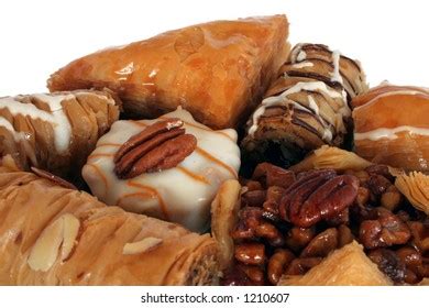 Various Types Baklava Stock Photo 1210607 | Shutterstock