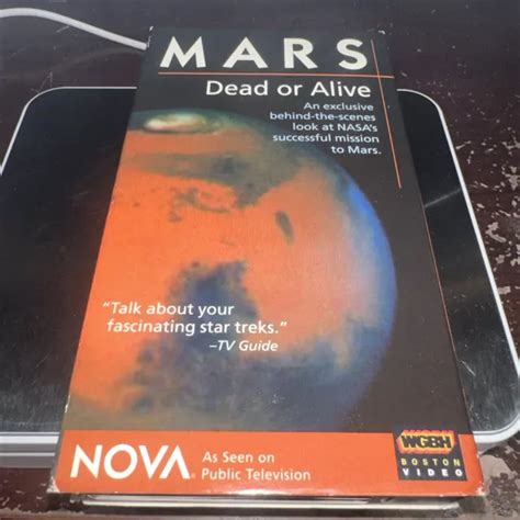 MARS: DEAD OR ALIVE - VHS VIDEO, NOVA BEHIND SCENES LOOK AT NASA ...