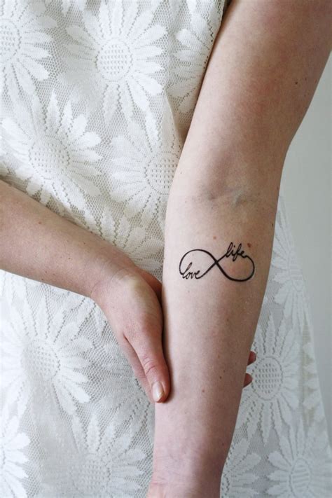 Love Yourself Infinity Tattoo