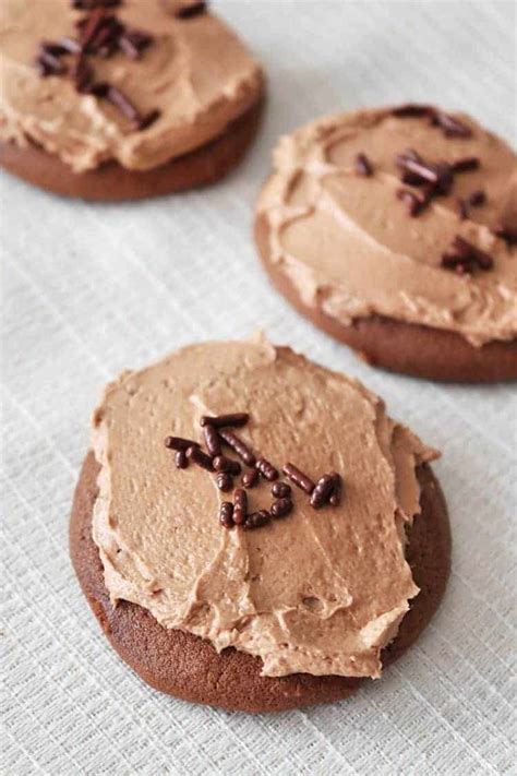 Chocolate Drop Cookies with Chocolate Frosting - Simply Happenings