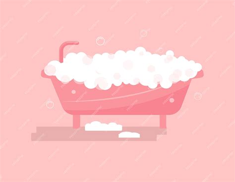 Premium Vector | Bubble bath