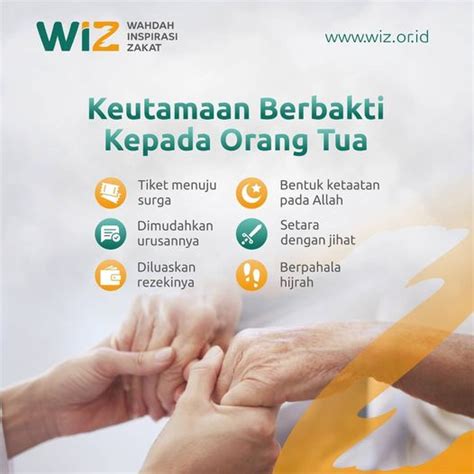 Keutamaan Berbakti Kepada Orang Tua – WAHDAH INSPIRASI ZAKAT