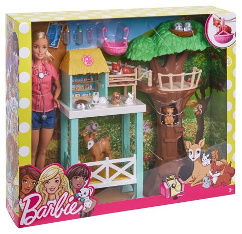 Barbie Animal Rescuer Doll & Playset - Buy Online in UAE. | Toys And Games Products in the UAE ...