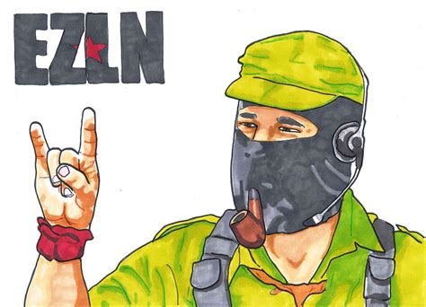 EZLN Subcomandante Marcos by UnknownStyleX on DeviantArt