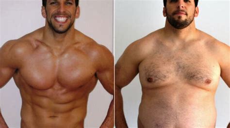 Male Weight Gain Before And After