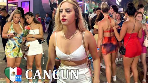 🇲🇽 CANCUN NIGHTLIFE PARTY MEXICO 2023 [FULL TOUR] - YouTube