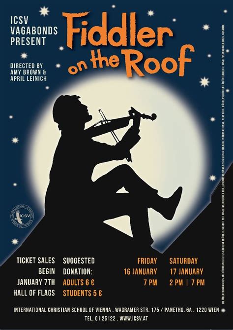 Fiddler on the Roof | Fiddler on the roof, Fiddler, Poster