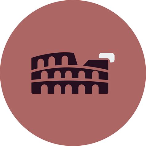 Colosseum Vector Icon 21133923 Vector Art at Vecteezy