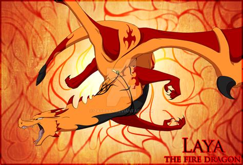 Laya the fire dragon by zavraan on DeviantArt