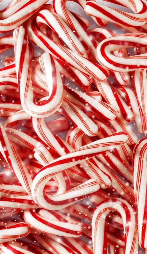 Christmas Candy Cane Background