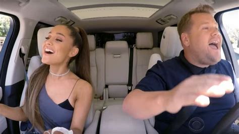 Emisoras Unidas - Ariana Grande canta sus grandes éxitos junto a James Corden en su nuevo ...