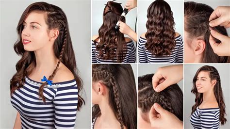 Hairstyles Step By Step For Girls - Easy Hairstyles For Girls Step By Step Hairstyle For ...