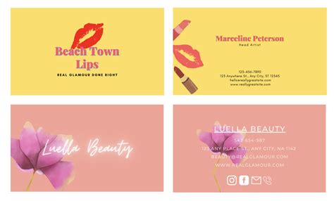 Examples of Esthetician Business Cards: Design Ideas and Inspiration - BusinessCards