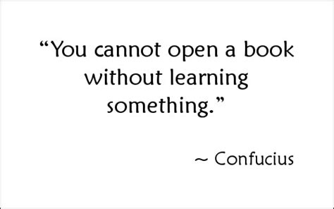 You Cannot Open a Book … (Quote by Confucius) | E-Biz Booster Blog