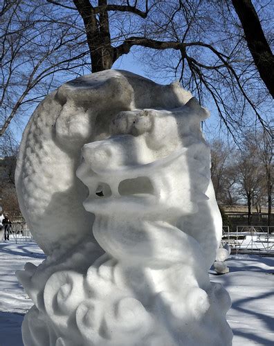 Chicago Snow Sculptures | they were just south of the Art Mu… | Flickr