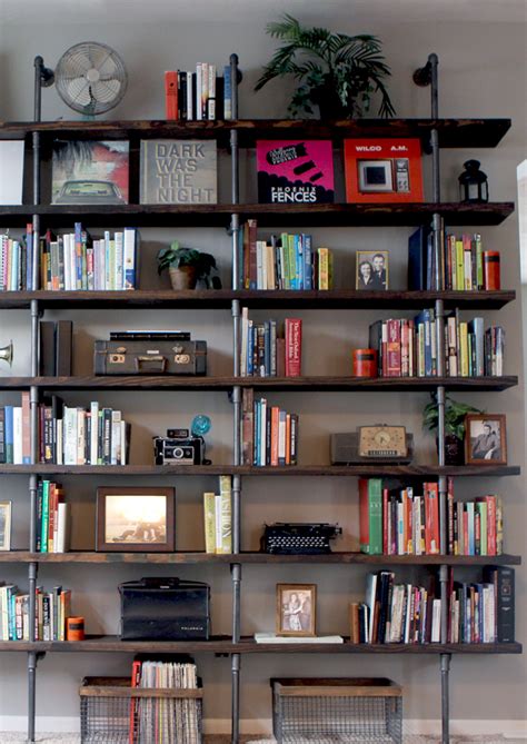 DIY Industrial Shelves | Gray House Studio