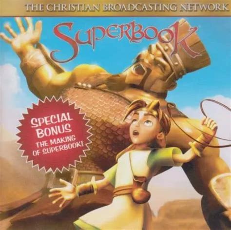 SUPERBOOK: A GIANT Adventure DVD VIDEO MOVIE David fights Goliath Bible ...