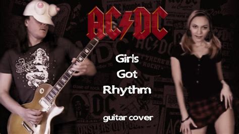 AC/DC - Girls Got Rhythm guitar cover - YouTube