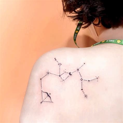 Sagittarius Constellation Tattoo Ideas