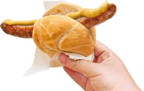 Download Post - Thüringer Rostbratwurst Mit Brötchen - Full Size PNG ...