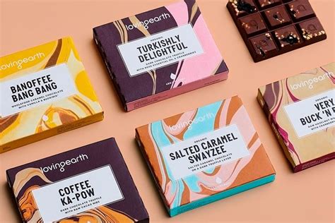 Loving Earth Organic Chocolate Branding / Packaging Design | HeyDesign.com | Chocolate packaging ...