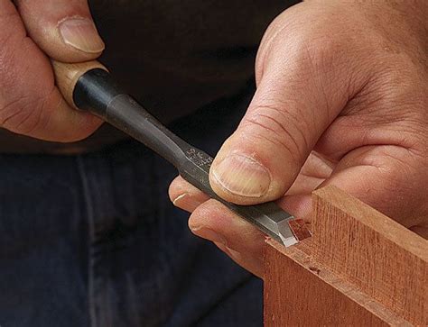 The Secret to Better Chiseling - FineWoodworking