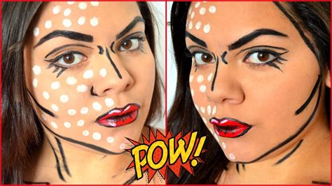 EASY Comic/Pop Art Makeup Tutorial - YouTube