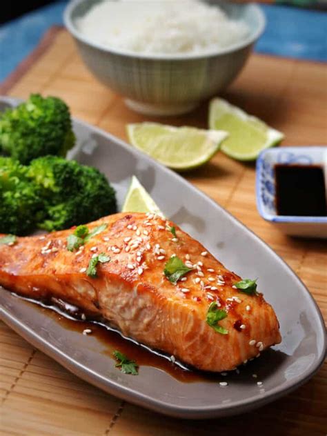 Honey Soy Salmon - Mama Loves to Cook