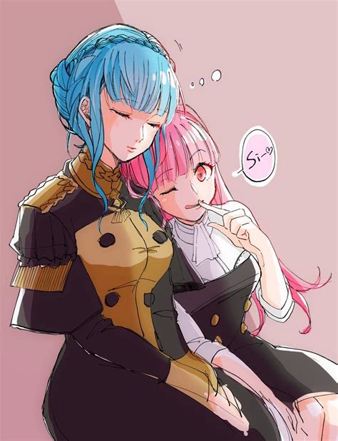 Marianne Supports Hilda [Fire Emblem: Three Houses] : r/wholesomeyuri