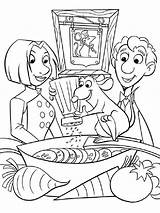 Ratatouille coloring Pages sketch template