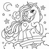 Unicorn Coloring Pages Free Download Printable PDF sketch template