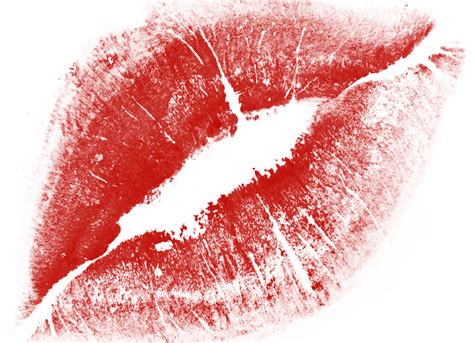 Red Kiss Lips transparent PNG - StickPNG