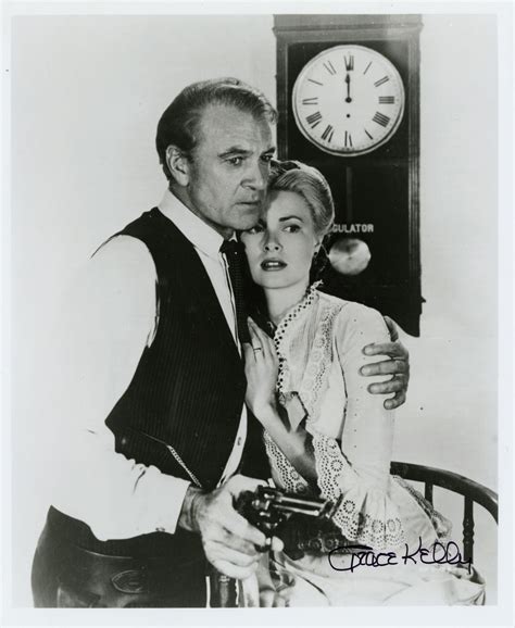 (Gary Cooper and Grace Kelly in an autographed...)