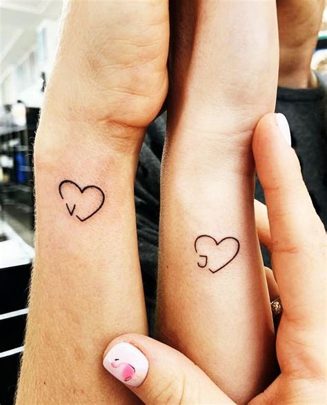 Cute Matching Tattoos, Matching Best Friend Tattoos, Cute Couple ...