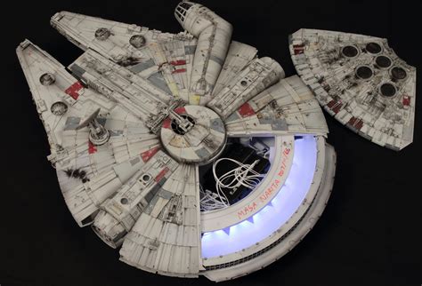 1/72 Bandai Perfect Grade Star Wars Millennium Falcon built and painted by Masa Narita