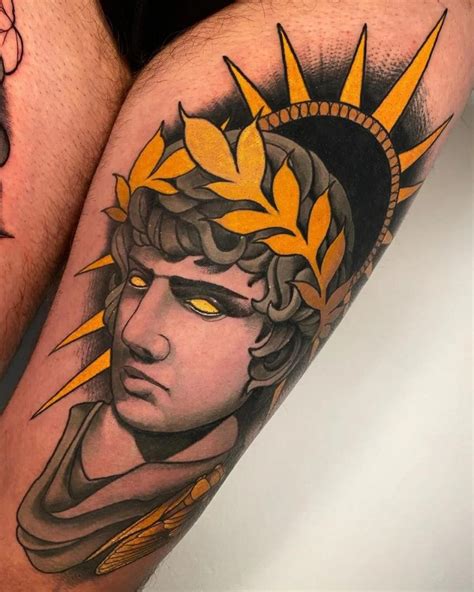 APOLLO TATTOO: Meanings, Tattoo Ideas & Tattoo Designs - TATTOOGOTO