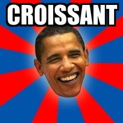 Meme Obama - croissant - 29383667